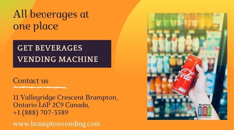 Traditional and Latest products beverages vending machine