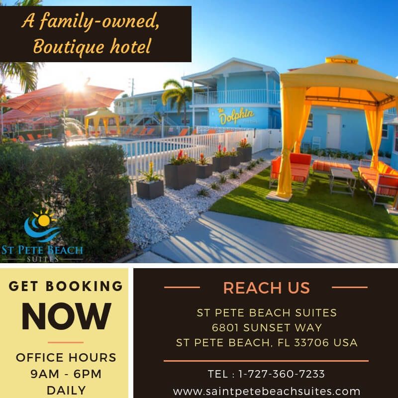 A family-owned, boutique hotel - St Pete beach hotels Florida 