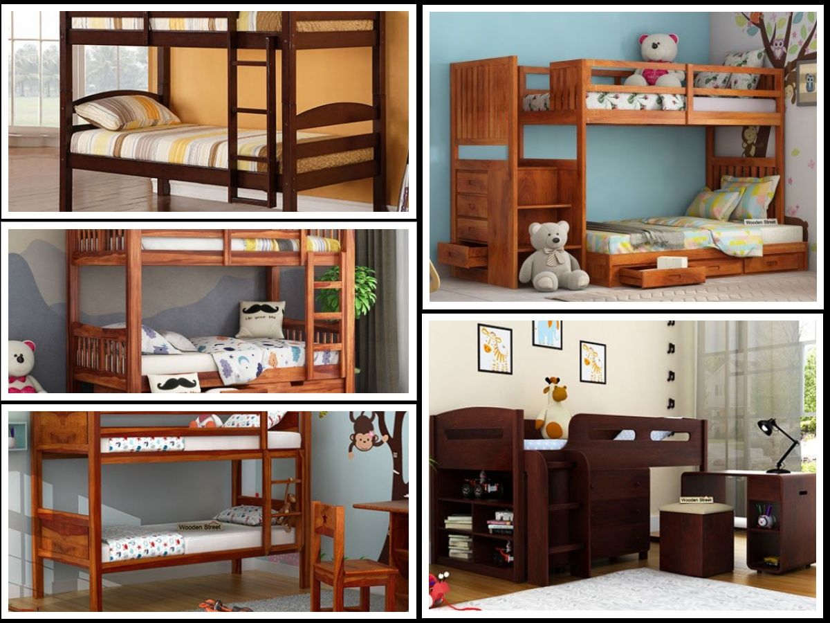 Buy Bunk Bed for Kids Online in India at Low Prices - Woodenstreet
