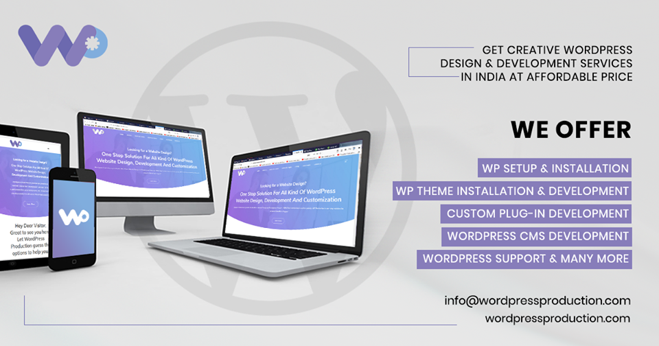 WordPress Production | WordPress Website Design and Web Service