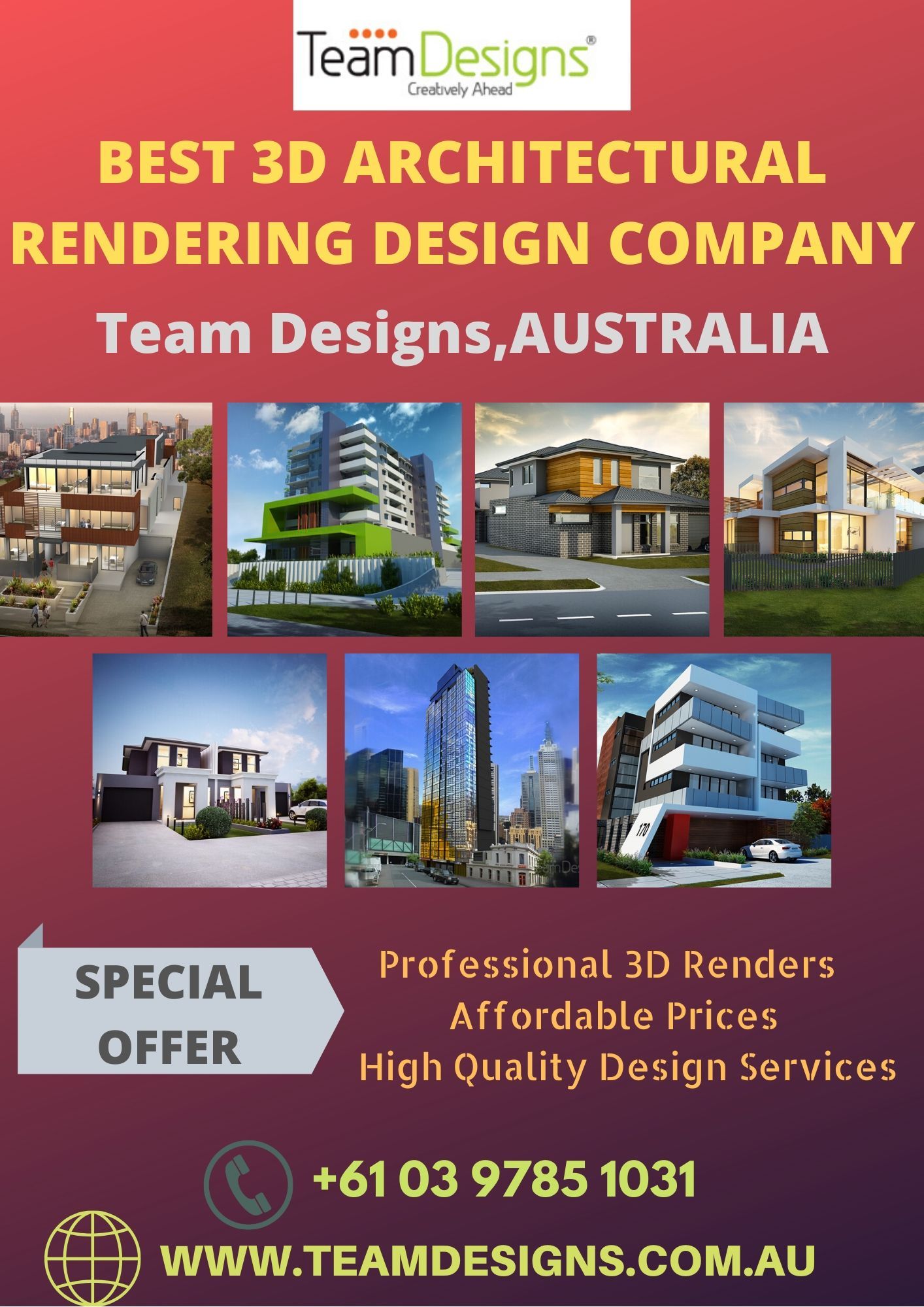 3D Architectural Rendering Services