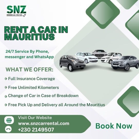 Mauritius Rental Cars – SNZ