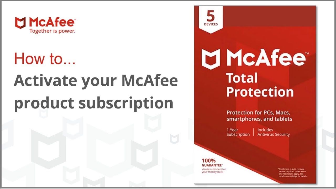 Mcafee.com/activate - Enter Product Key - Install & Activate McAfee