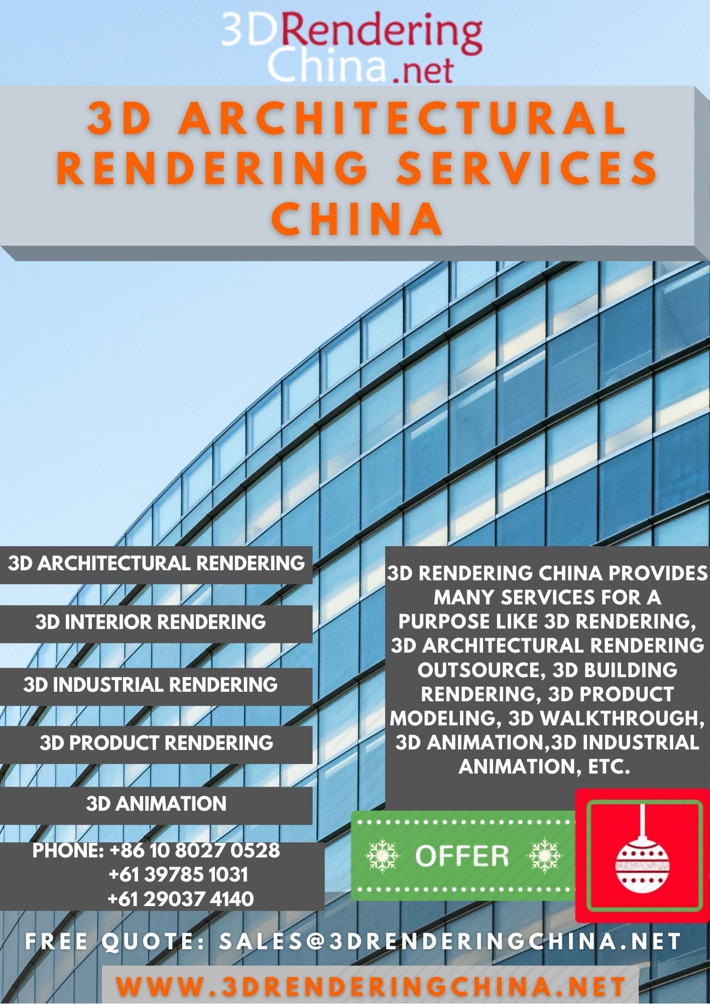 3D Architectural Rendering Services 