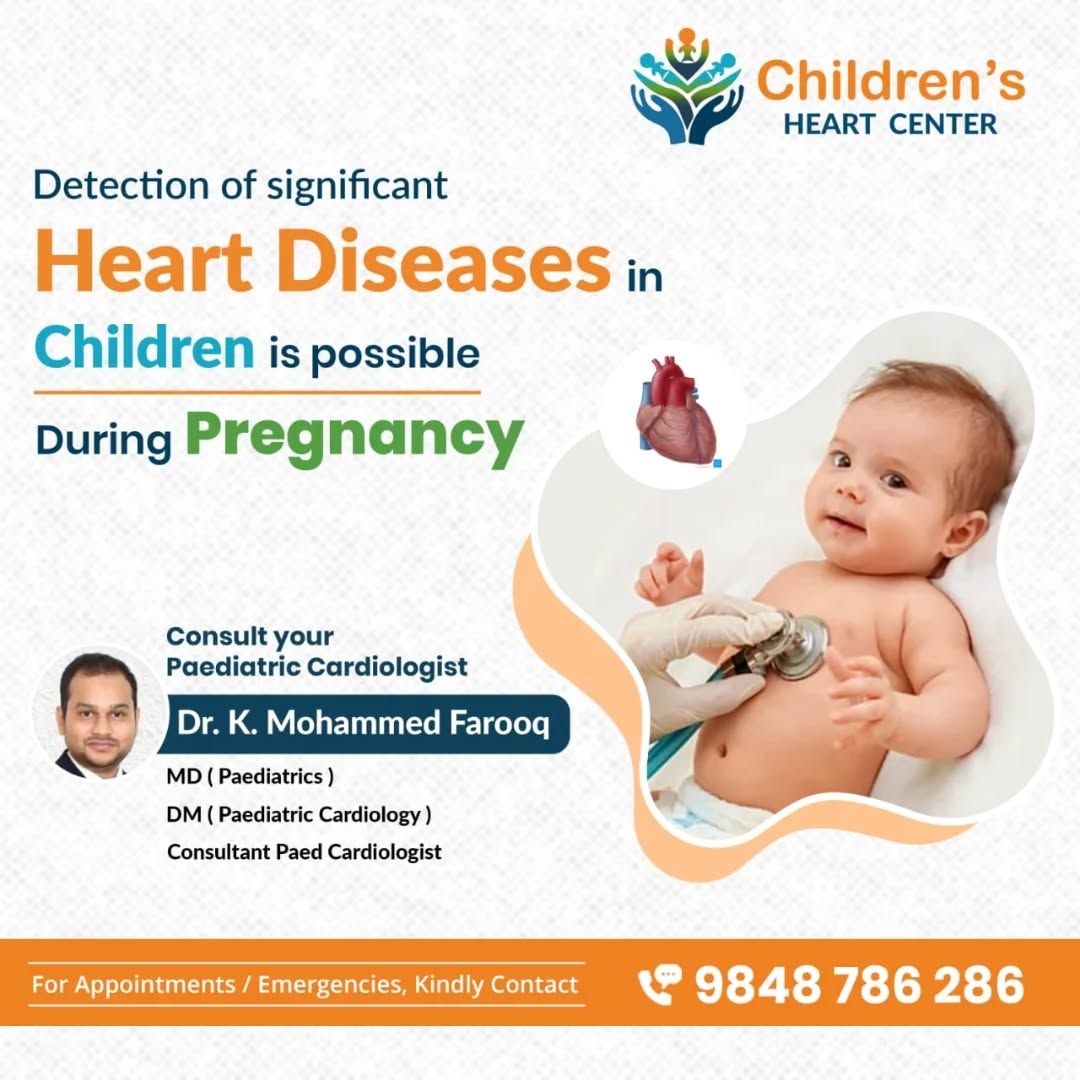 Best pediatric cardiology treatment hospital in Kurnool, Anantapur, Nandyal, and Kadapa