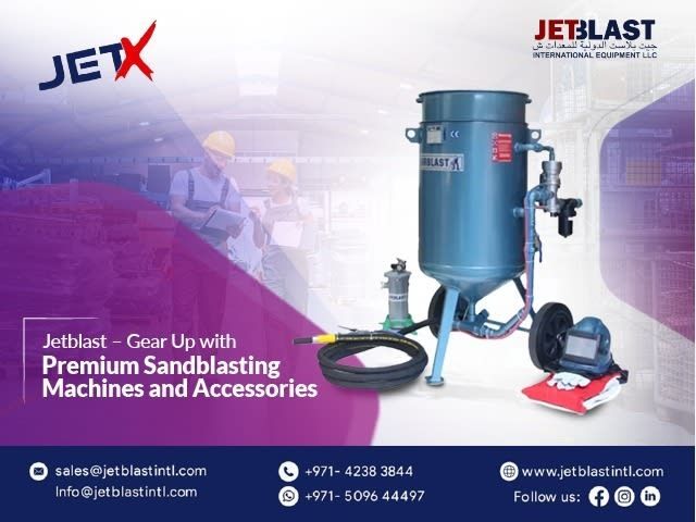 Find the Best Deals on Blasting and Painting equipment's in UAE | Jetblast