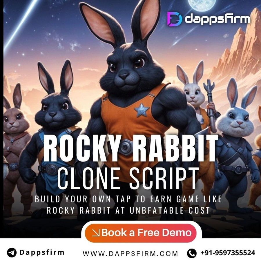 Customized Rocky Rabbit Clone Software: Launch Your Own Crypto Game with Ease