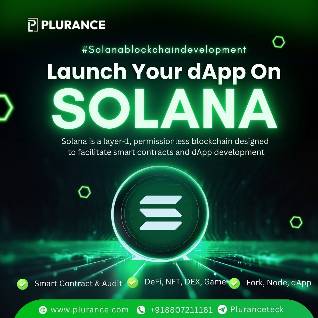 Launch Your dapp Project on Solana With Solana Blockchain Development