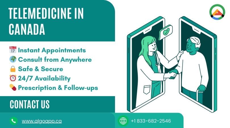 Get instant healthcare with Telemedicine in Canada