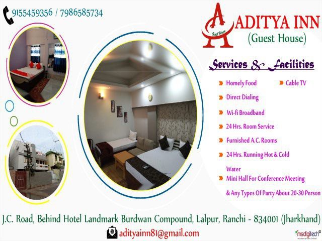 Hotel with Safety & security in  Ranchi