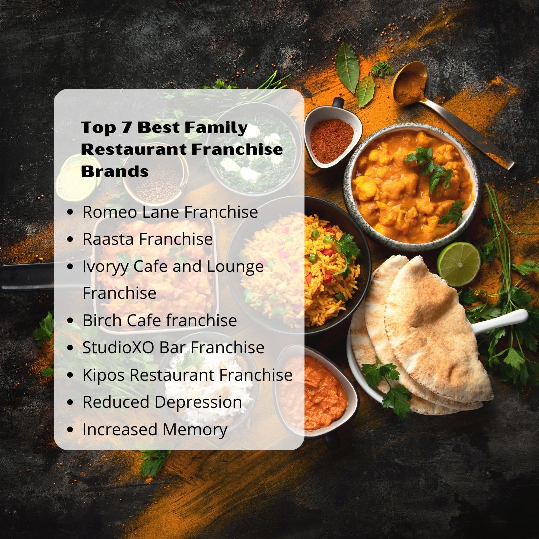 Check out the top 7 family restaurant franchises