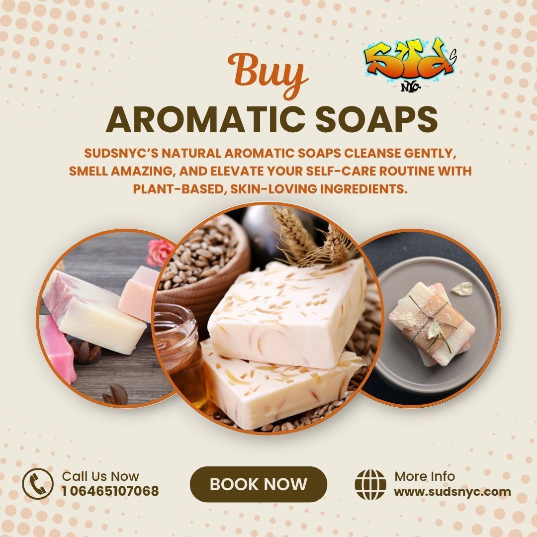 Sudsnyc – Natural Aromatic Soaps for Self-Care