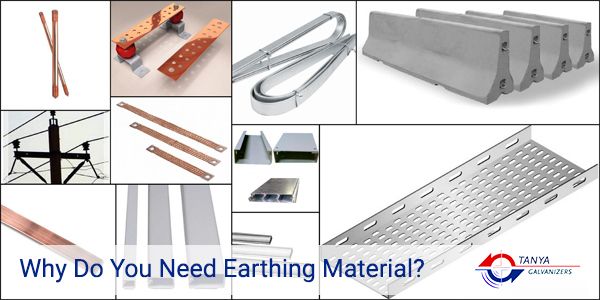 High-Quality Earthing Materials for Electrical Safety | Tanya Galvanizers