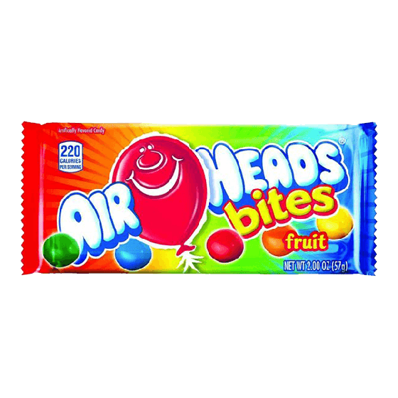 Air Heads Fruit Bites 57g (2oz) (Box of 18)