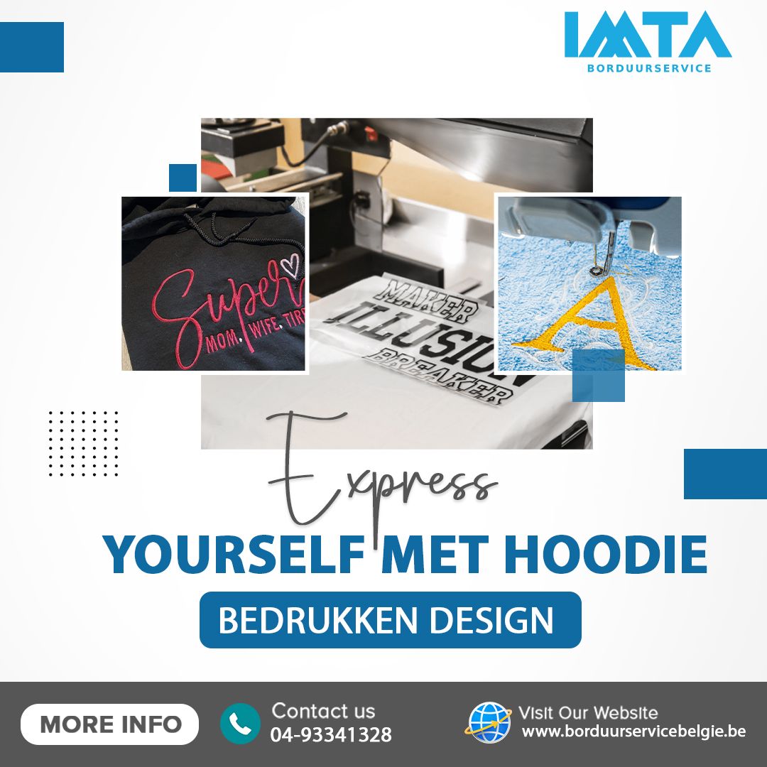 Express yourself met hoodie bedrukken design 