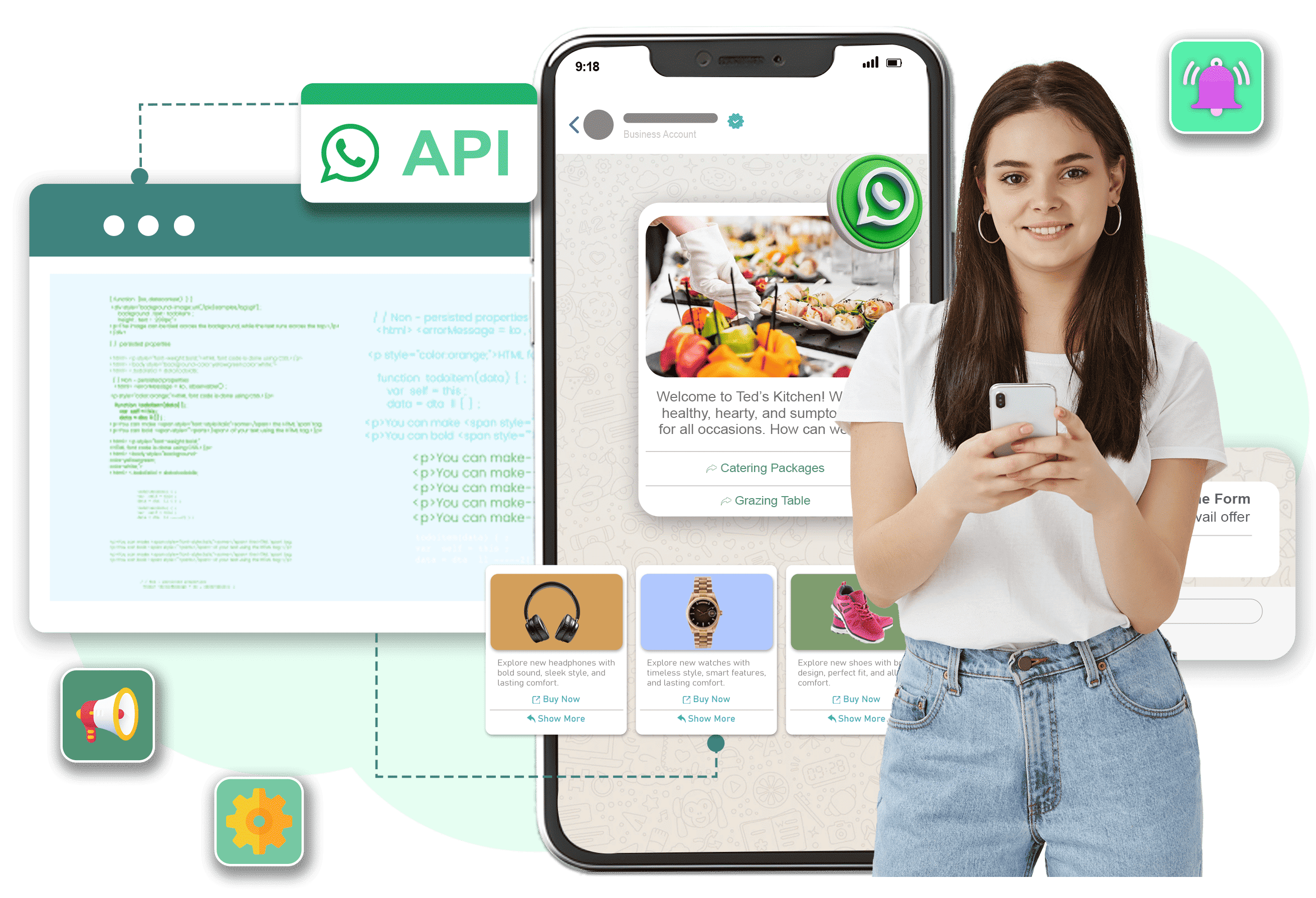 Affordable WhatsApp Business API Services by Shree Tripada
