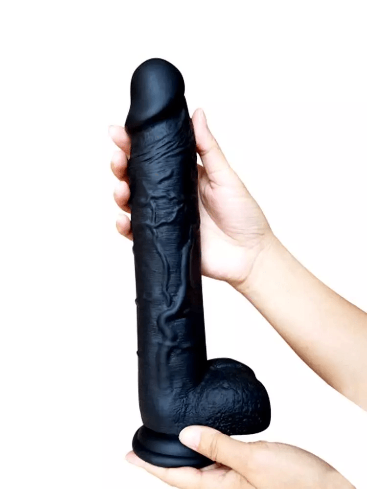 Big Black Dildo | Real Feel Thick Pleasure Toy