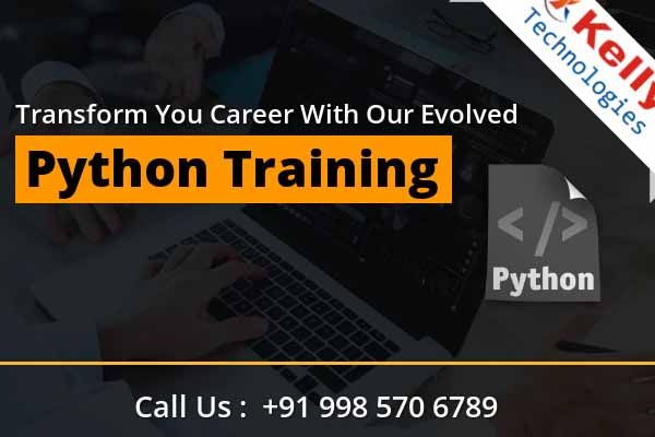 Gain insights of All the Advanced Programming Applications of Python with Kelly Technologies Python Training in Hyderabad