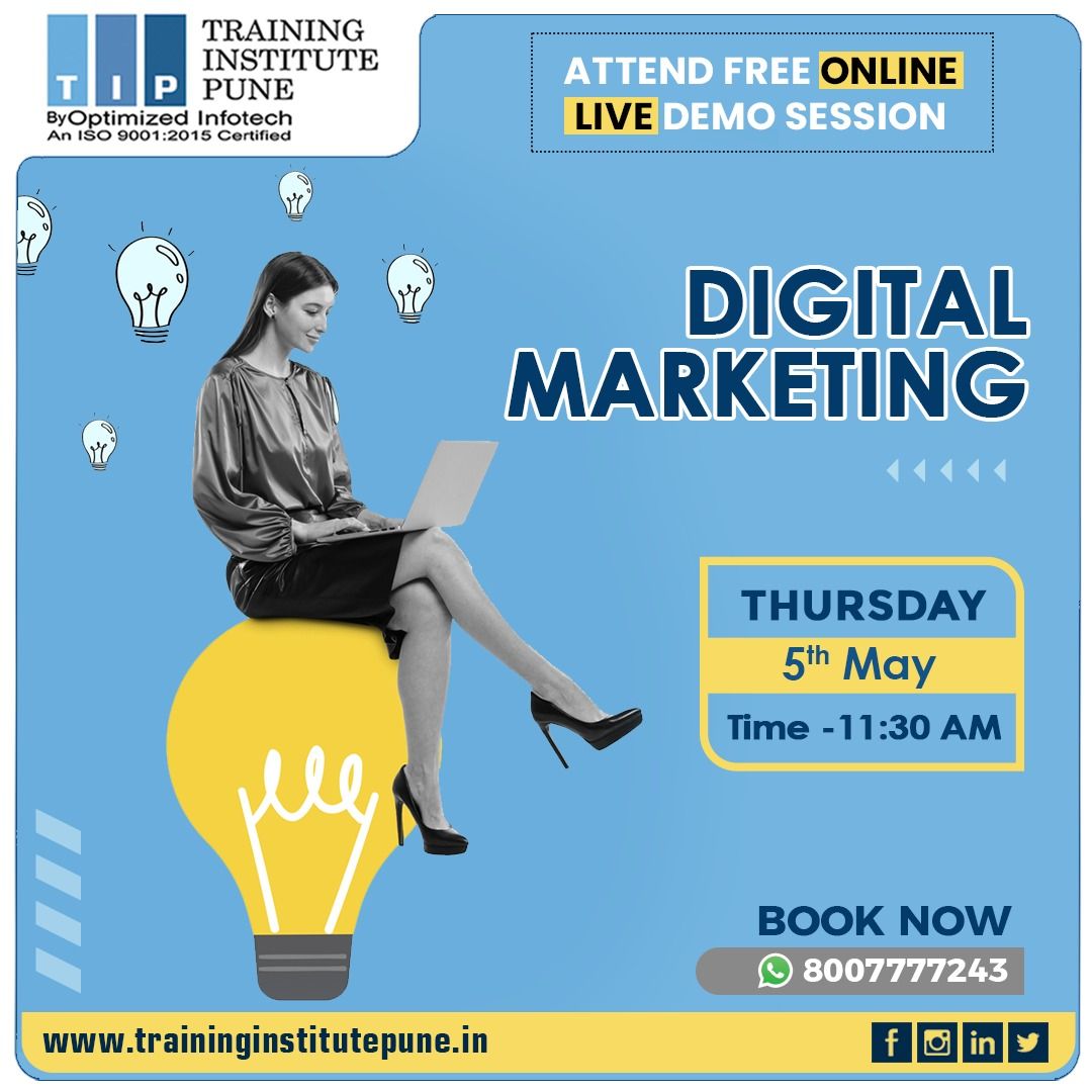 Join Free Online Digital Marketing demo Session at TIP