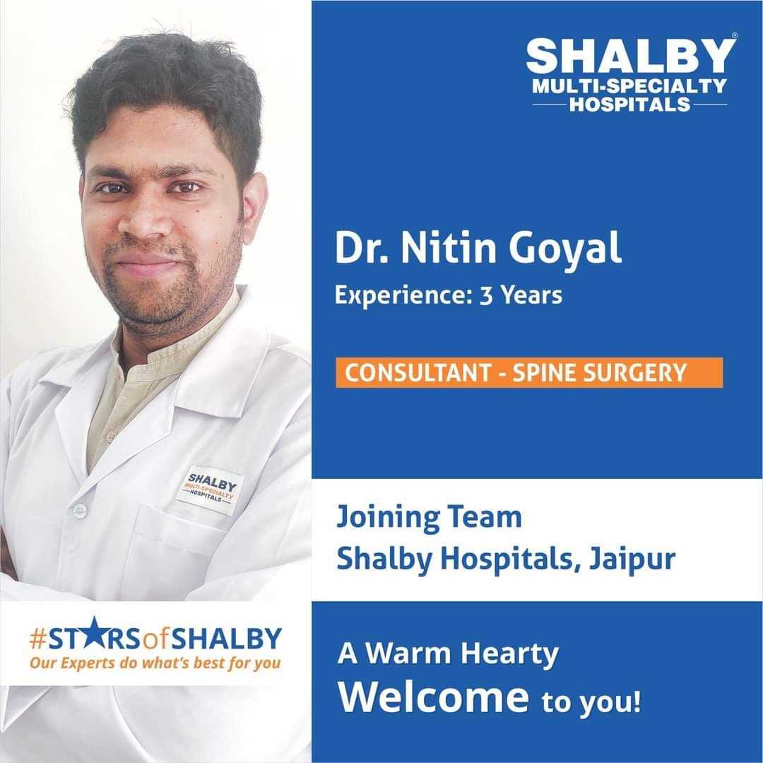 Dr. Nitin Goyal - spine surgeon in Jaipur, micro spine doctor in Jaipur, slip disk in Jaipur, best spine surgeon