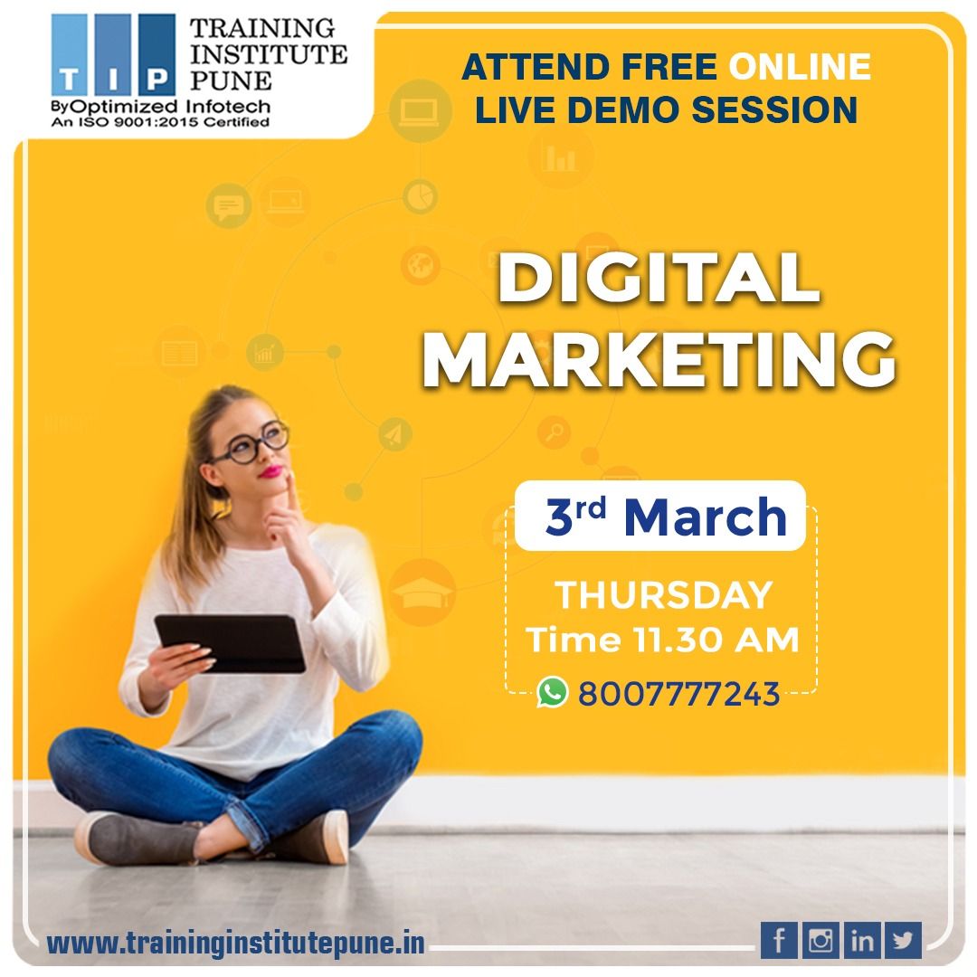 Free Online Digital Marketing demo Session