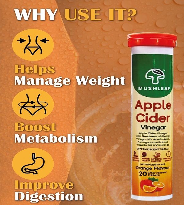 Order Apple Cider Fat Cutter Orange Flavour Online from MushLeaf