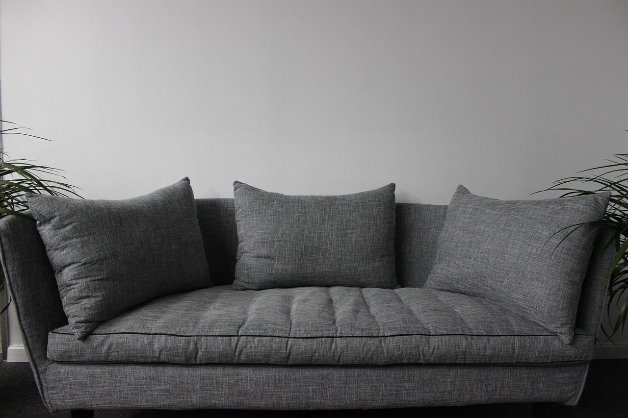 Cozy Comfort Awaits: Stunning Modern Sofa Design Seeking New Home!