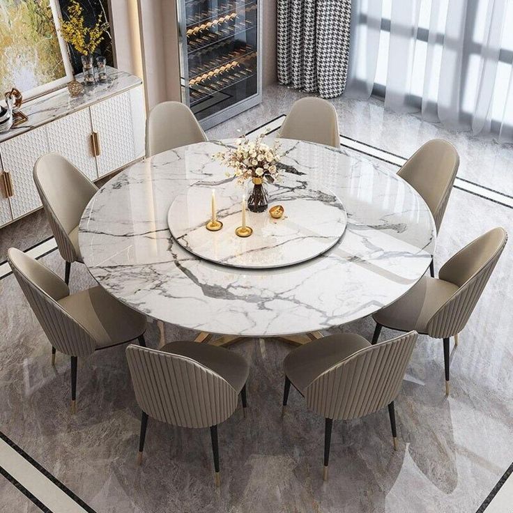 Elegant Marble Dining Table in Singapore – Modern & Timeless Designs 