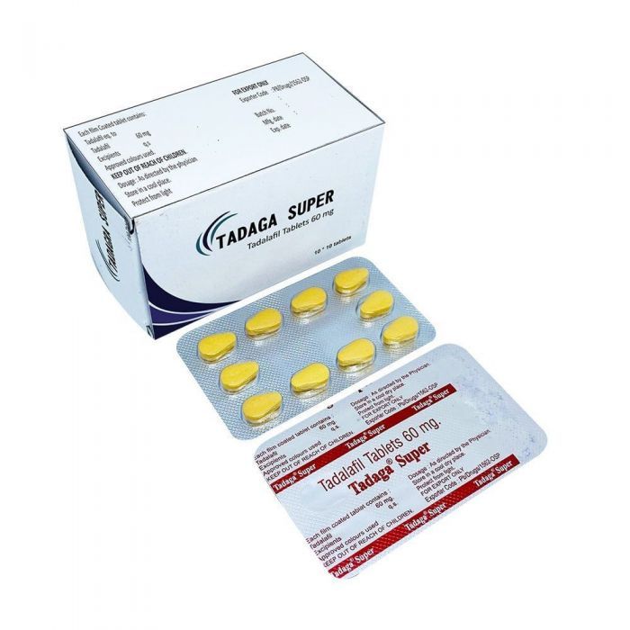 Buy Tadaga Super 60mg Online | Tadalafil 60mg