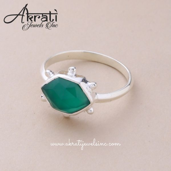 Wear the Power of Green Onyx with Akrati Jewels Inc Jewelry