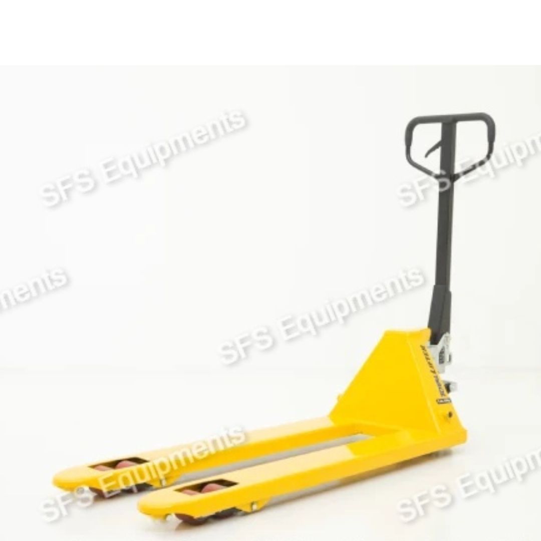 Hydraulic Hand Pallet Truck for Rental in India | SFS Equipments