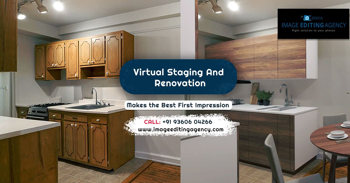 Virtual Staging and Renovation – Image Editing Services