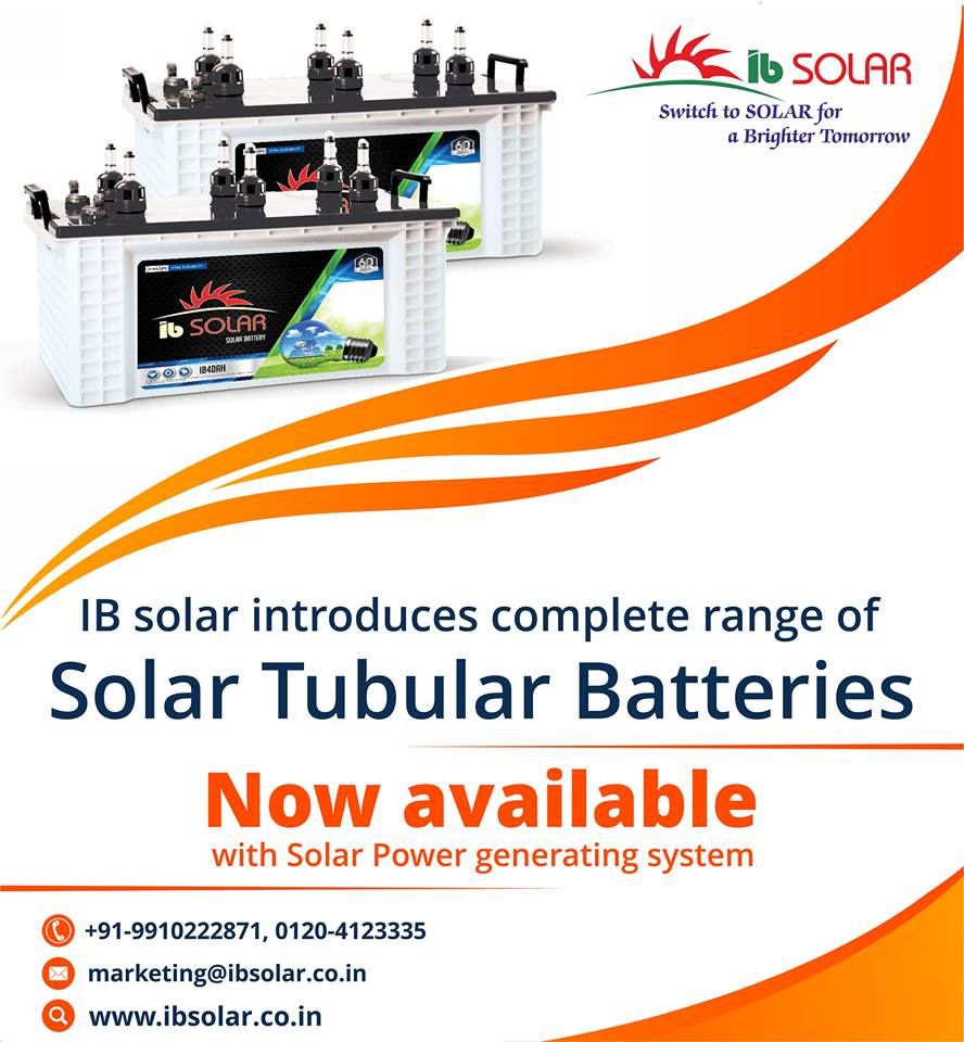 Solar Batteries Manufacturers in India