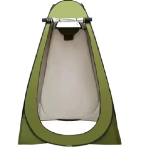 Maintain Hygiene Anywhere with Our Compact Shower Tent and Easy Pump Setup