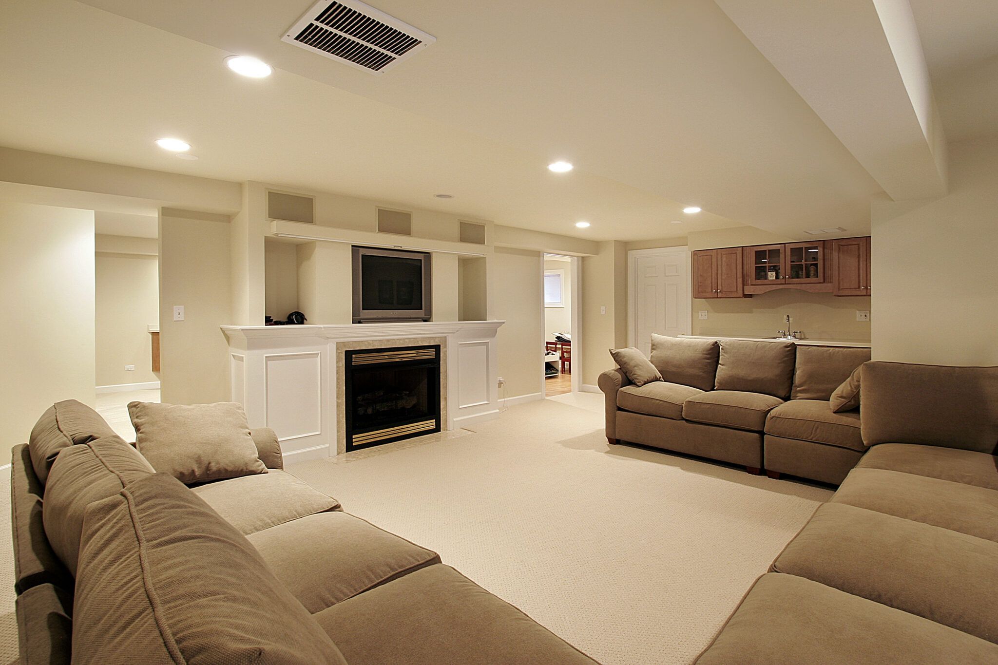 Professional Basement Finishing in NJ by GT General Contracting