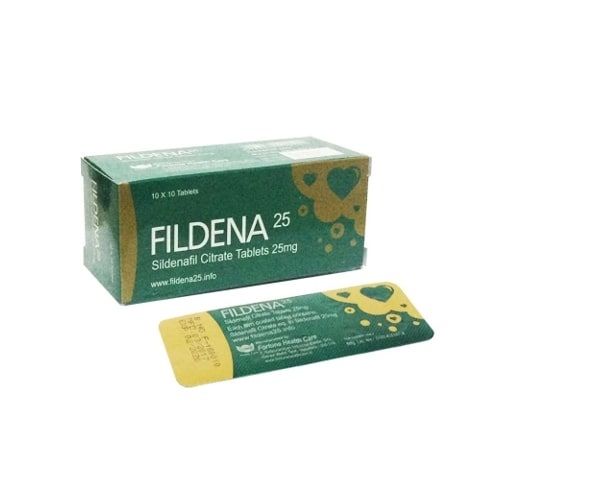 Fildena 25 | Online ED Pill With 20% Discount