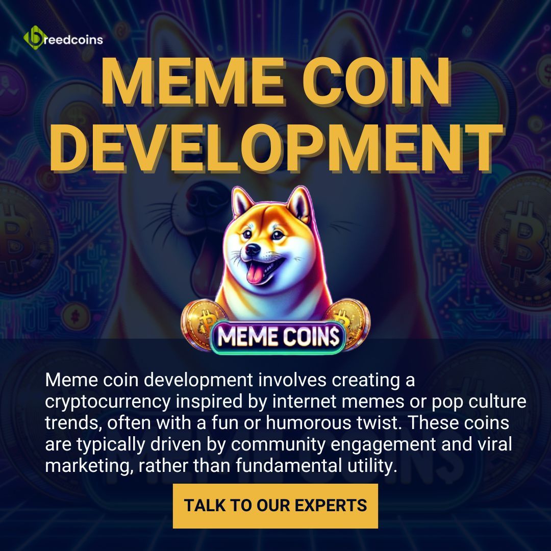 Out down your quality services in meme coin development