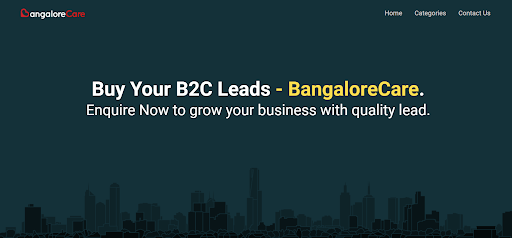 Buy Your Daily Bangalore Leads | B2C Lead generation company