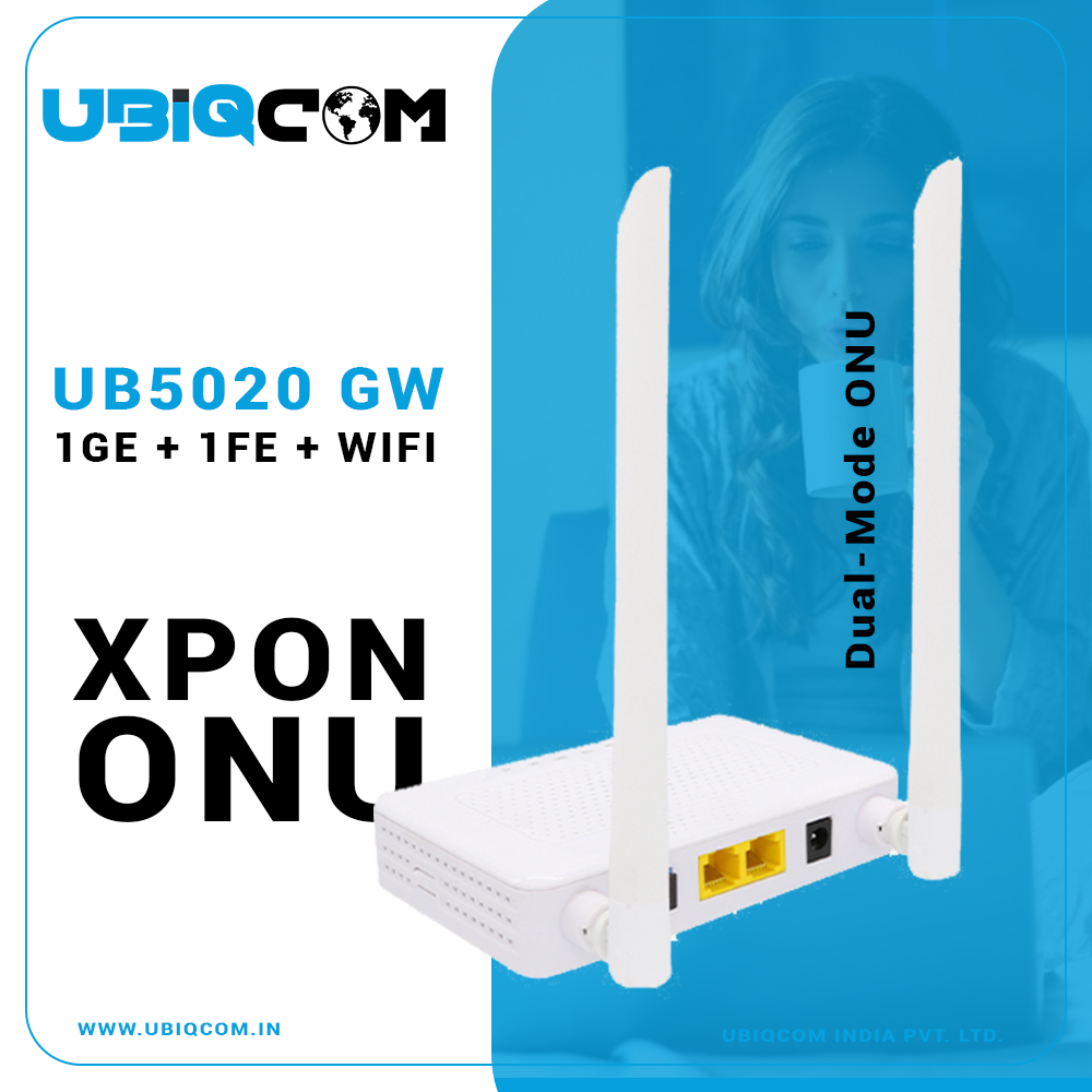 Buy XPON ONU Wifi Router Price at UBIQCOM