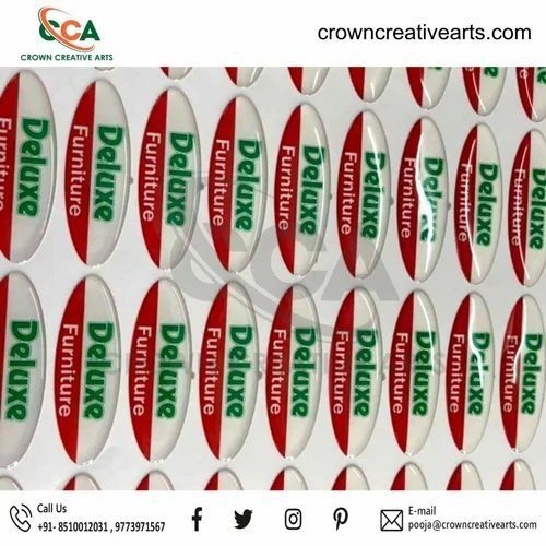 Premium Domes Stickers | Custom Domes Stickers