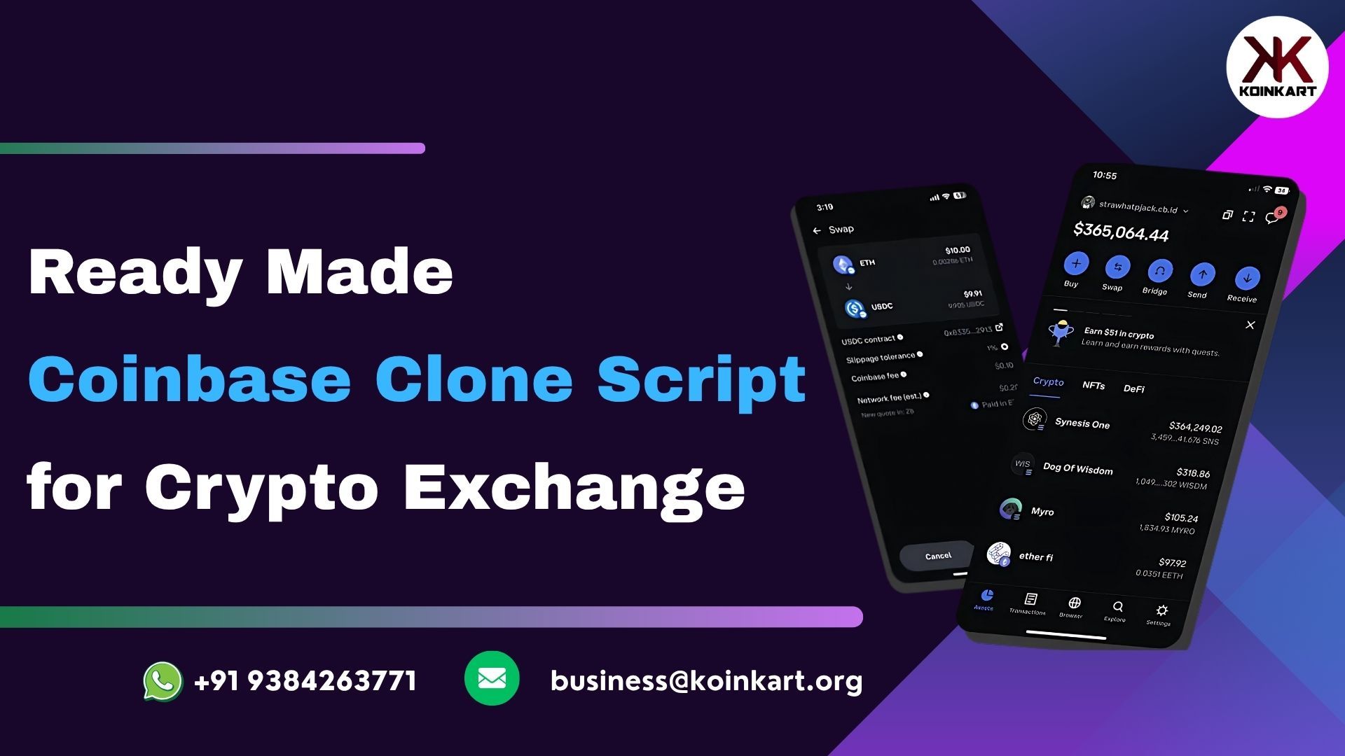 Ready-Made Coinbase Clone Script for Crypto Exchange