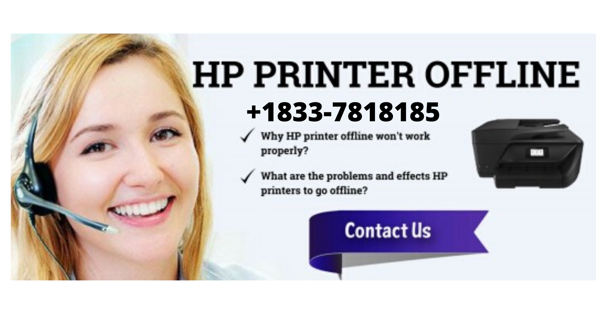 HP Printer is Offline call us  +1-833-781-8185