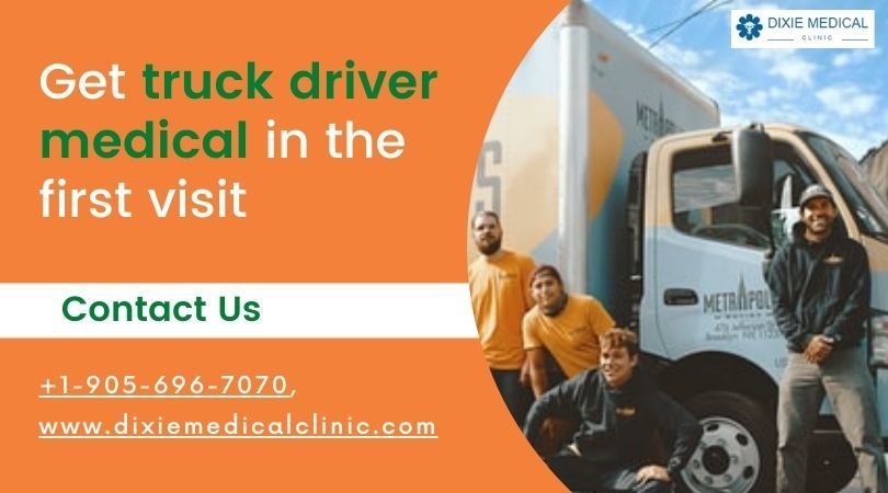 Ensure your job get truck driver medical instantly