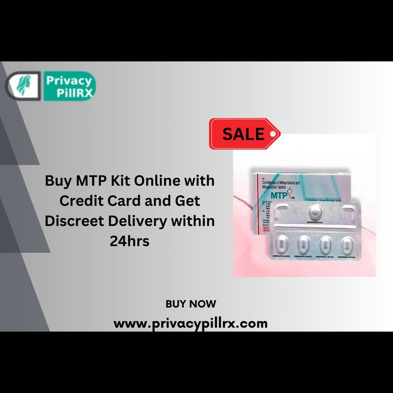Buy MTP Kit Online with Credit Card and Get Discreet Delivery within 24hrs