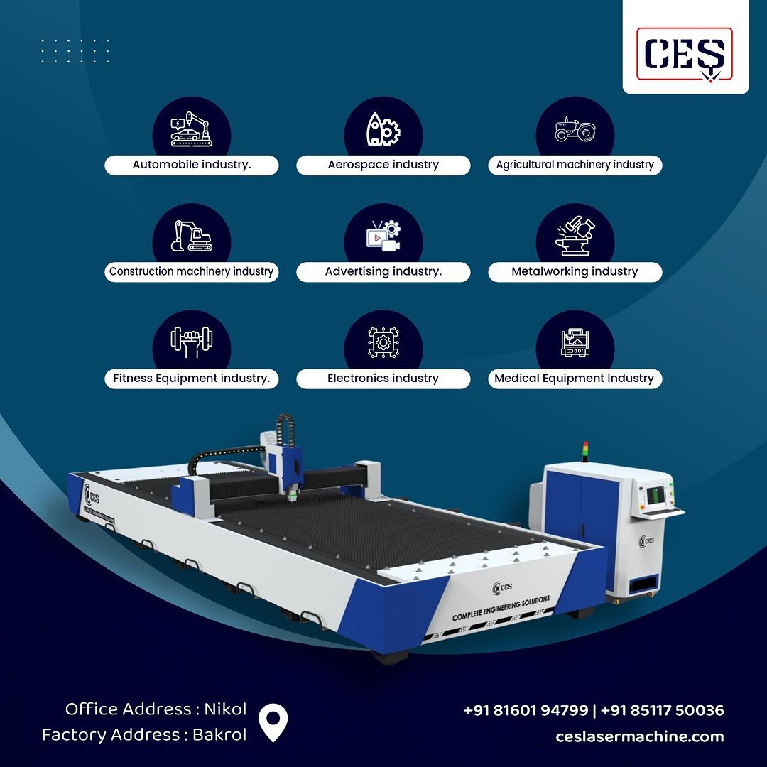 CES Laser's laser cutting machines are excellent for precision cutting.