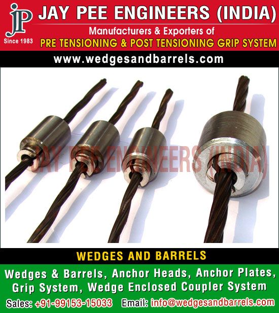 Wedges and Barrels Manufacturers Suppliers Exporters in India