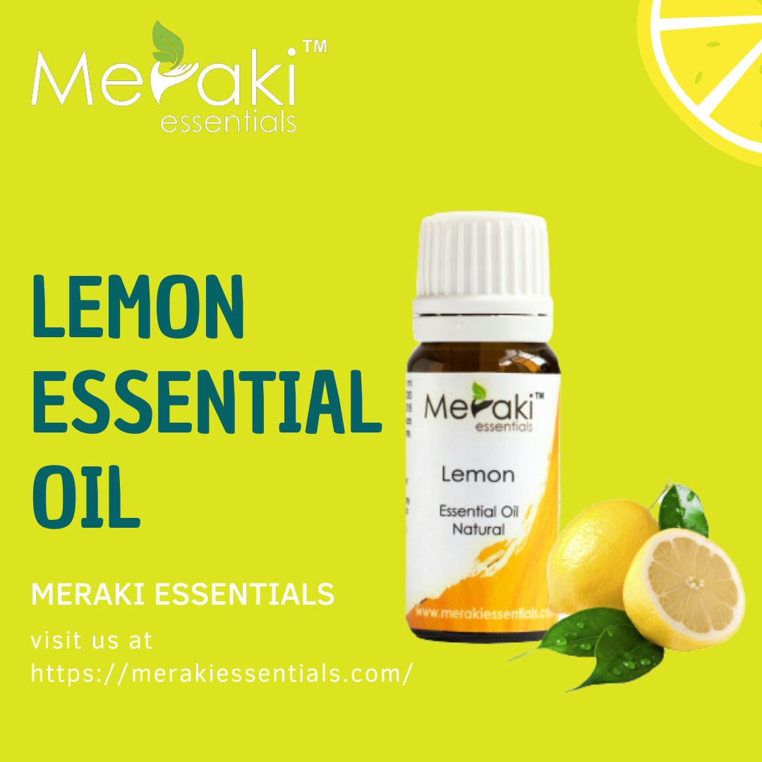 Lemon Essential Oil | Meraki Essential Oil
