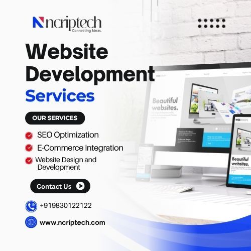 Top Web App Developer Near Me | Ncriptech – Custom Web Applications, UI/UX, Fast Delivery & Support | Call: +919830122122