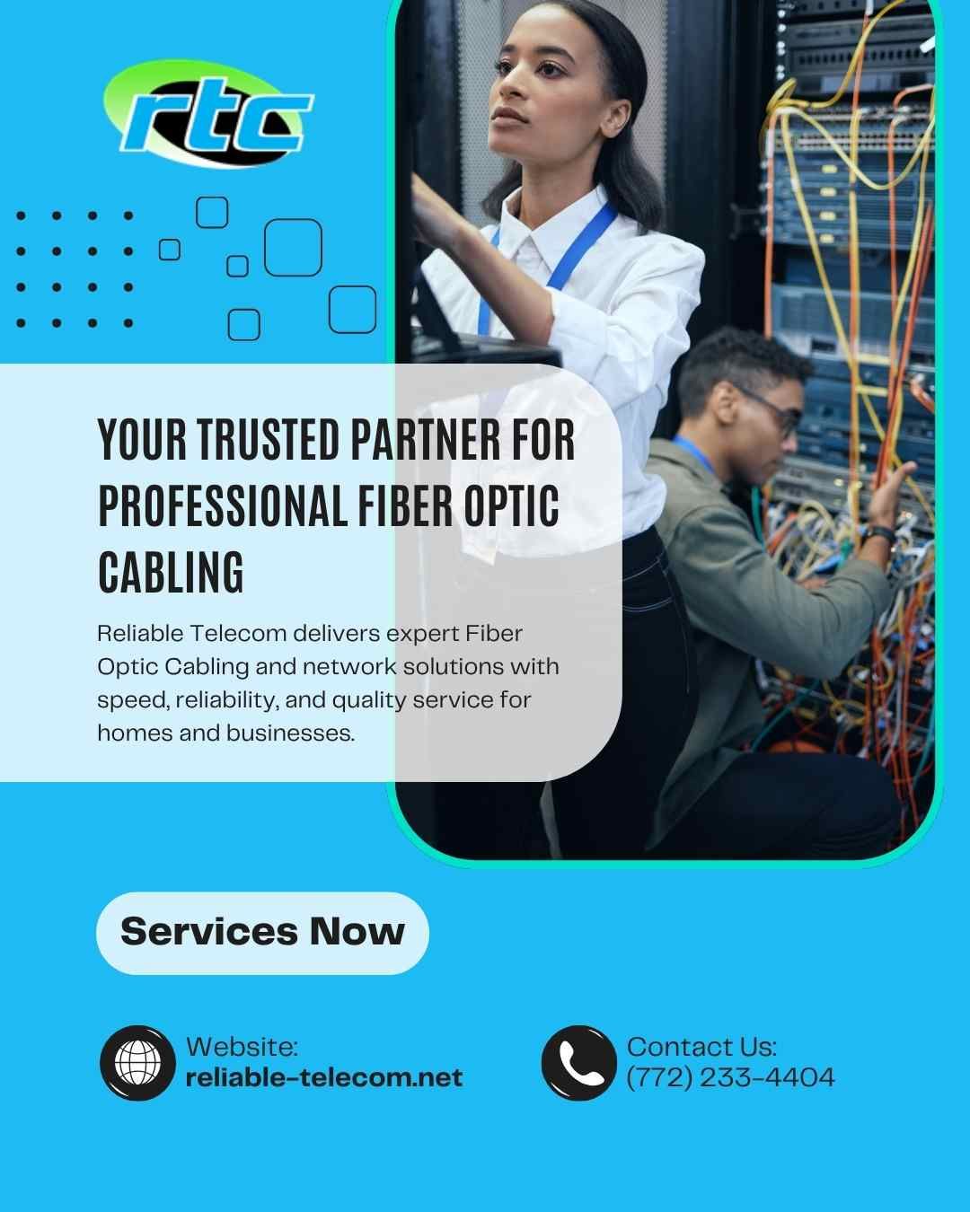 Upgrade Your Network with Professional Fiber Optic Cabling