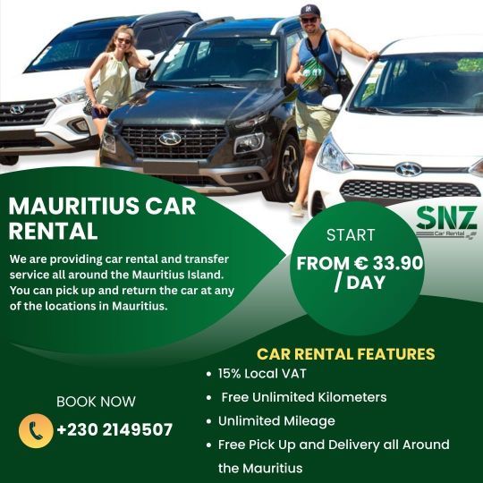 Car Rental in Mauritius – Explore the Island at Your Own Pace